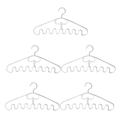 Kit 5 Cabides Ondulados para Acessórios Diversos - comprar online