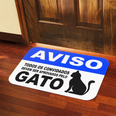 Tapete Decorativo Aprovados pelo Gato - La Criativa | Loja De Presentes Criativos, Utilidades Domésticas, Produtos Para Casa