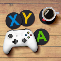 Jogo de Porta Copos Botões de Controle ABYX - 4 peças - comprar online