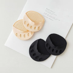 Par Micro Meia Palmilha alivia dor com salto alto e sapatos