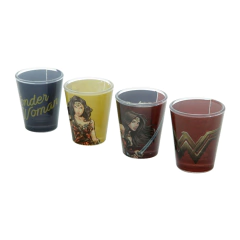 Set Copos Shot DC Comics Wonder Woman - 4 peças