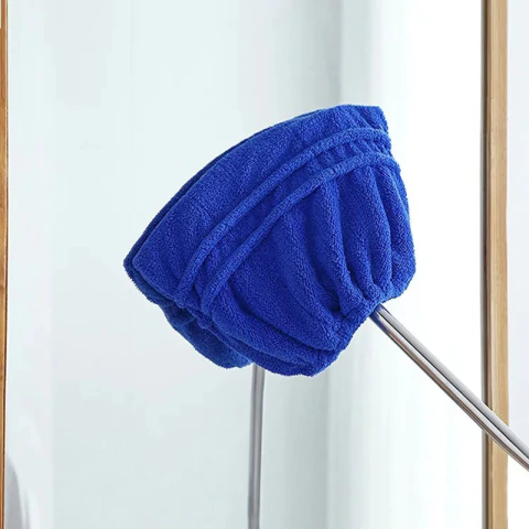 Kit 3 Capas Para Vassoura Reutilizável em Microfibra Absorvente