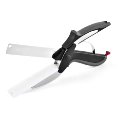 Tesoura de Cozinha 2 em 1 para cortar alimentos legumes - loja online