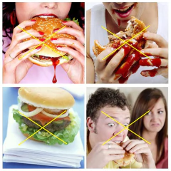 Suporte para segurar Alimentos Lanches Hambúrguer na internet