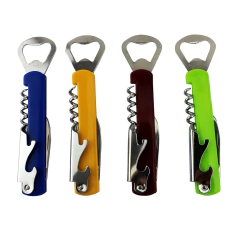 Imagem do Abridor de Garrafa Saca Rolha Multiuso Estilo Canivete