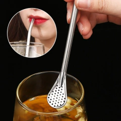 Canudo Bomba Chimarrão Drinks em Aço Inox - La Criativa | Loja De Presentes Criativos, Utilidades Domésticas, Produtos Para Casa