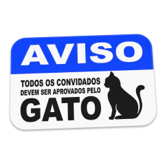 Imagem do Tapete Decorativo Aprovados pelo Gato