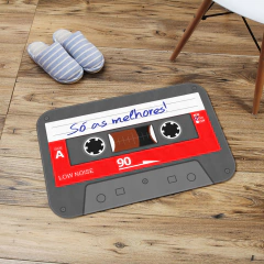 Imagem do Tapete Decorativo Fita Cassete K7 Só as melhores