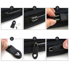 10 Kit de Reparo Cabeça de Zíper mochilas malas jaquetas - La Criativa | Loja De Presentes Criativos, Utilidades Domésticas, Produtos Para Casa