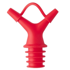 Bico Dosador Duplo para Garrafas Azeite Vinagre em silicone na internet
