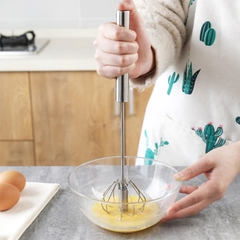 Batedor De Ovos Mixer Fouê Inox Semi Automático