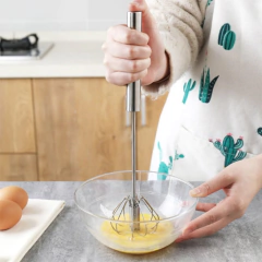 Batedor De Ovos Mixer Fouê Inox Semi Automático