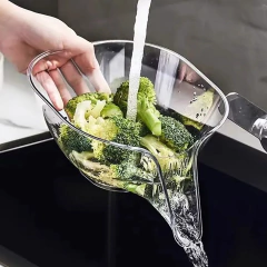 Escorredor de Alimentos Tigela Funil mais praticidade