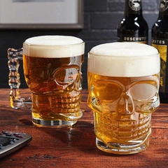 Kit 4 Canecão Caveira para Chopp Cerveja - 500 ml - loja online