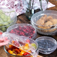 Embalagem de Alimentos Capa Elástica 100 unidades - Tamanho P - comprar online