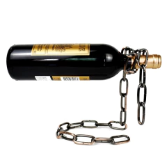 Suporte para Garrafa Corrente Suspensa com Efeito Surreal