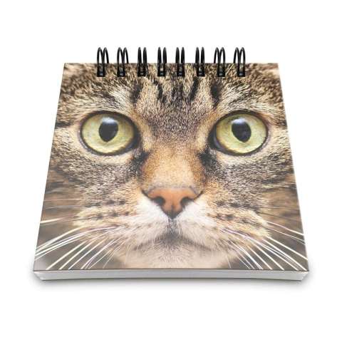 Bloco de Anotações Cat Face