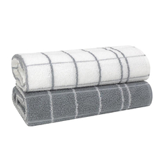 Kit 2 Panos de Copa Chef TEKA 70 x 45 cm 100% Algodão Cinza - loja online