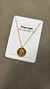 Colar pingente Medalha 50cm - comprar online