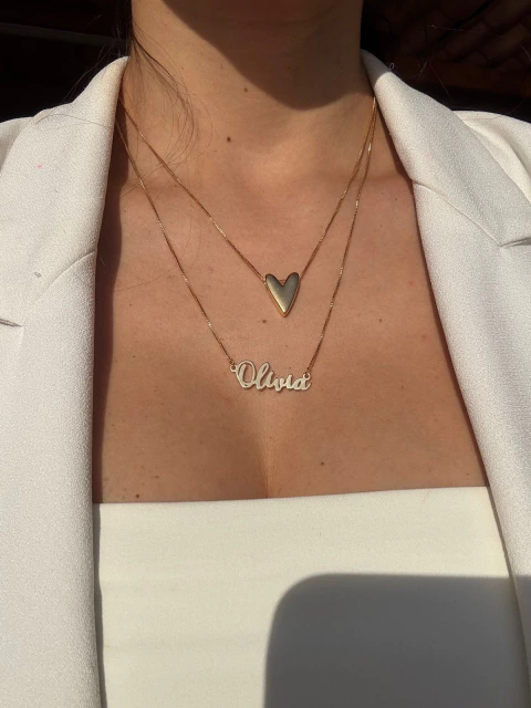 Colar Nome Manuscrito Personalizado - comprar online