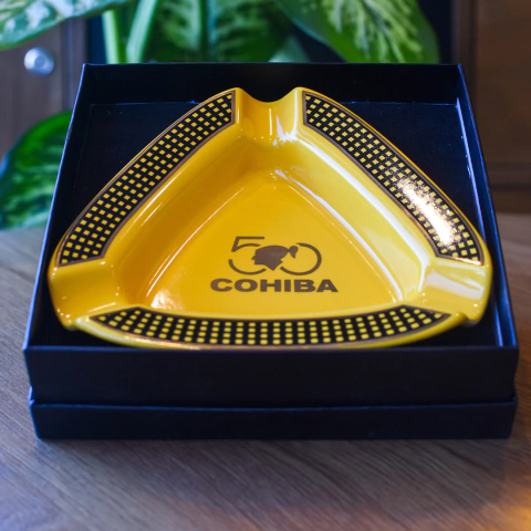 CENICERO COHIBA 50 ANIVERSARIO TRIANGULO