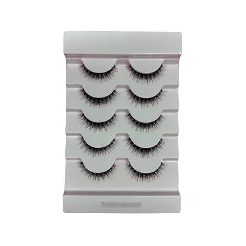 Cilios Postiços E01 Caixa com 5 pares (X01)