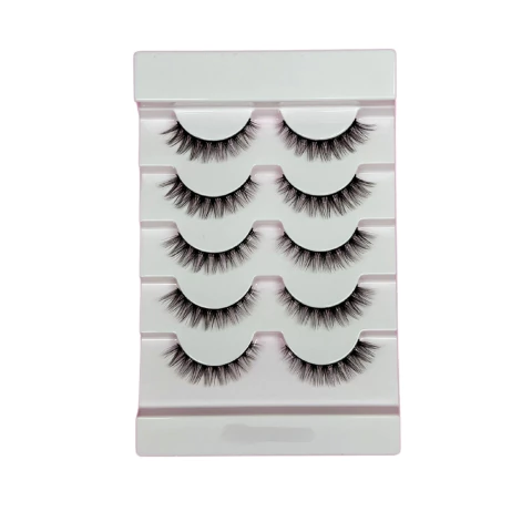 Cilios Postiços E08 Caixa com 5 pares (X08)