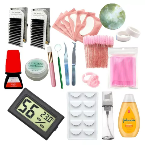 Kit iniciante "O Básico que funciona!" Volume Russo + Fio a Fio