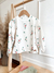 Blusa Infantil Floral Manga Bufante - Mminis