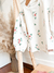 Blusa Infantil Floral Manga Bufante - loja online