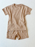 Conjunto Infantil Comfy Canelado Unissex