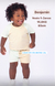Conjunto Infantil Verão Bicolor Unissex na internet