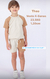 Conjunto Infantil Verão Bicolor Unissex - loja online