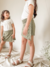 Shorts Saia Infantil Casual