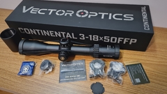 Luneta vector continental ffp 3-18x50 - comprar online