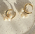 Argola Dulci Aço Gold M