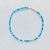 Gargantilha Mini Ágatas Azul