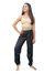 Calça de aquecimento preta Adulto - Giselle Moda Dança