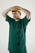 Remera verde "iconic"