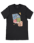 REMERA NEGRA "MI AMIGO INVENCIBLE"
