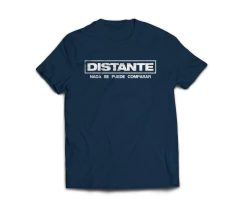 CAMISETA DISTANTE - NADA SE PUEDE COMPARAR (AZUL MARINHO/BRANCO) - comprar online