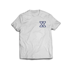 CAMISETA SUDAMERICA STRAIGHT EDGE - BRANCO/AZUL - comprar online