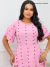Vestido Midi Com Saia Três Marias e Manga Curta - REF: Eliana - comprar online