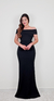 Vestido Crepe Longo Ombro a Ombro - comprar online