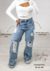 Calça Jeans Wide Leg - comprar online