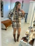 Conjunto Xadrez Flanelado – Jaqueta + Saia