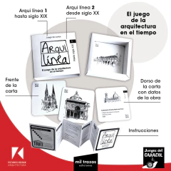 Arquilínea 2 - Desde siglo XX - Juego de cartas - mil.trazos