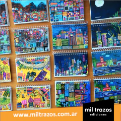 Libreta con tapa ilustrada en internet