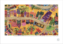 Casa casita - LÁMINA - Barrio amarillo