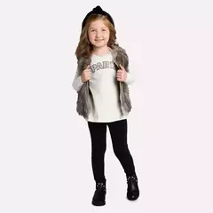 TRIO CAMISETA, LEGGING E COLETE - MILON - comprar online